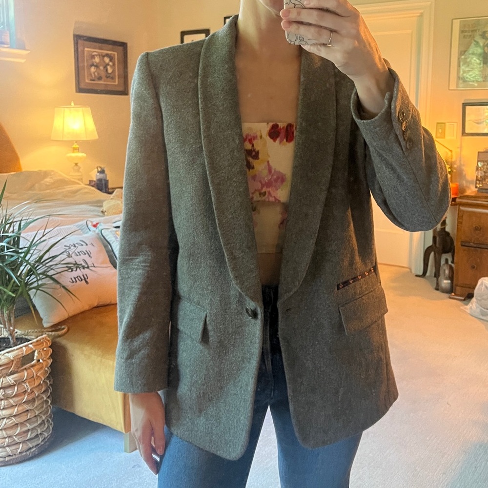 Vintage boxy blazer